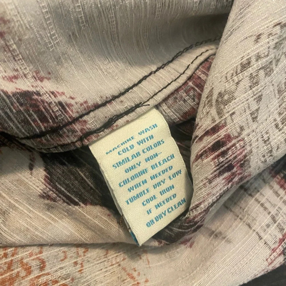 Mens Caribbean 100% silk shirt size large - Picture 4 of 8